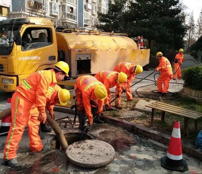 中堂镇市政管道清淤