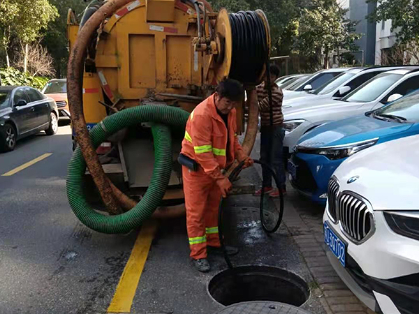 中堂镇排污管道清淤